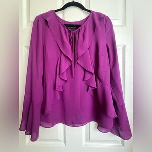 INC Elegant Purple Women's Top